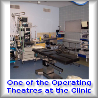 One of the Cosmetic Surgery Operating Theatres where plastic surgery cost less